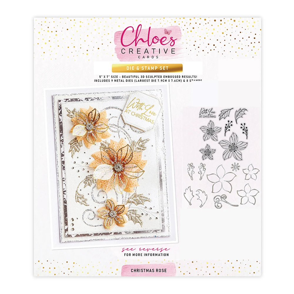 Christmas Rose Metal Cutting Dies DIY Scrapbook Diary Decoration Stencil Embossing Template DIY Greeting Card Handmade 2025 New
Christmas Rose Metal Cutting Dies DIY Scrapbook Diary Decoration Stencil Embossing Template DIY Greeting Card Handmade 2025 New