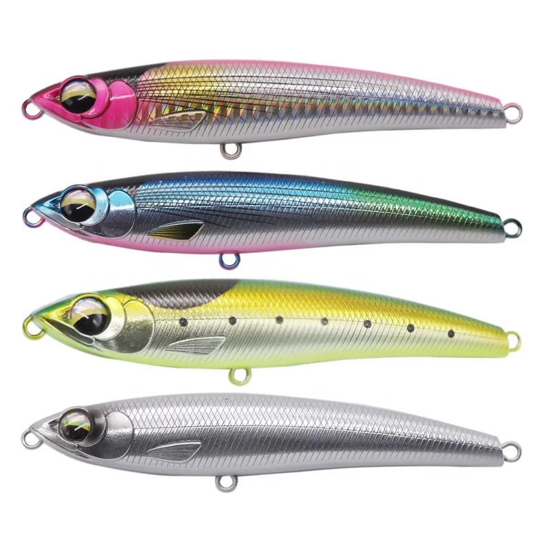 High Gravity 115 Mm 55g Fast Sinking Stickbait Pencil Fishing Lures Wobbler Artificial Hard Bait For Sea Tuna Fishing Lure
High Gravity 115 Mm 55g Fast Sinking Stickbait Pencil Fishing Lures Wobbler Artificial Hard Bait For Sea Tuna Fishing Lure