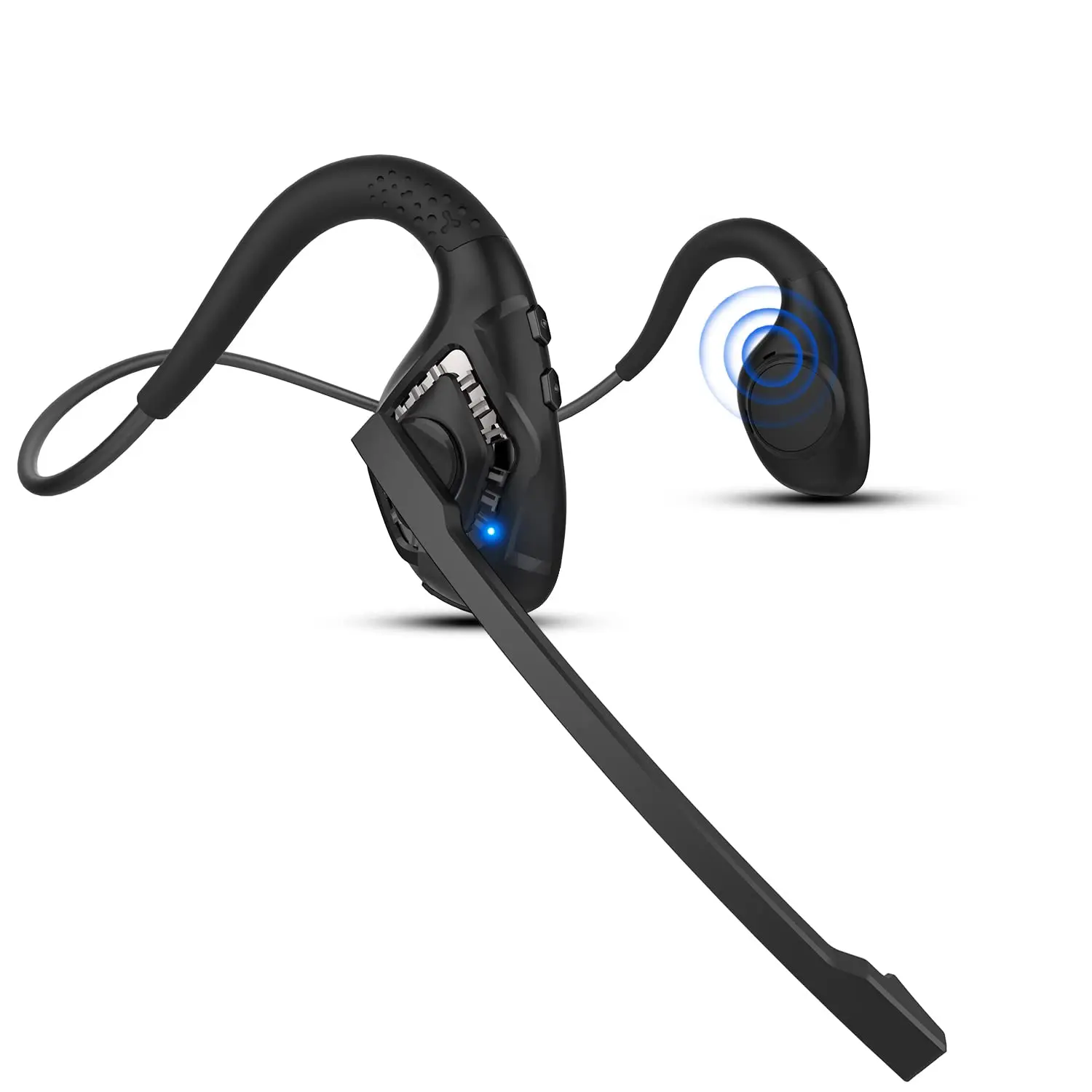 2026 New Open Ear Headphones Lightweight Bluetooth Headsets with Noise-Canceling Boom Microphone for Office Truckers Sports
2026 New Open Ear Headphones Lightweight Bluetooth Headsets with Noise-Canceling Boom Microphone for Office Truckers Sports