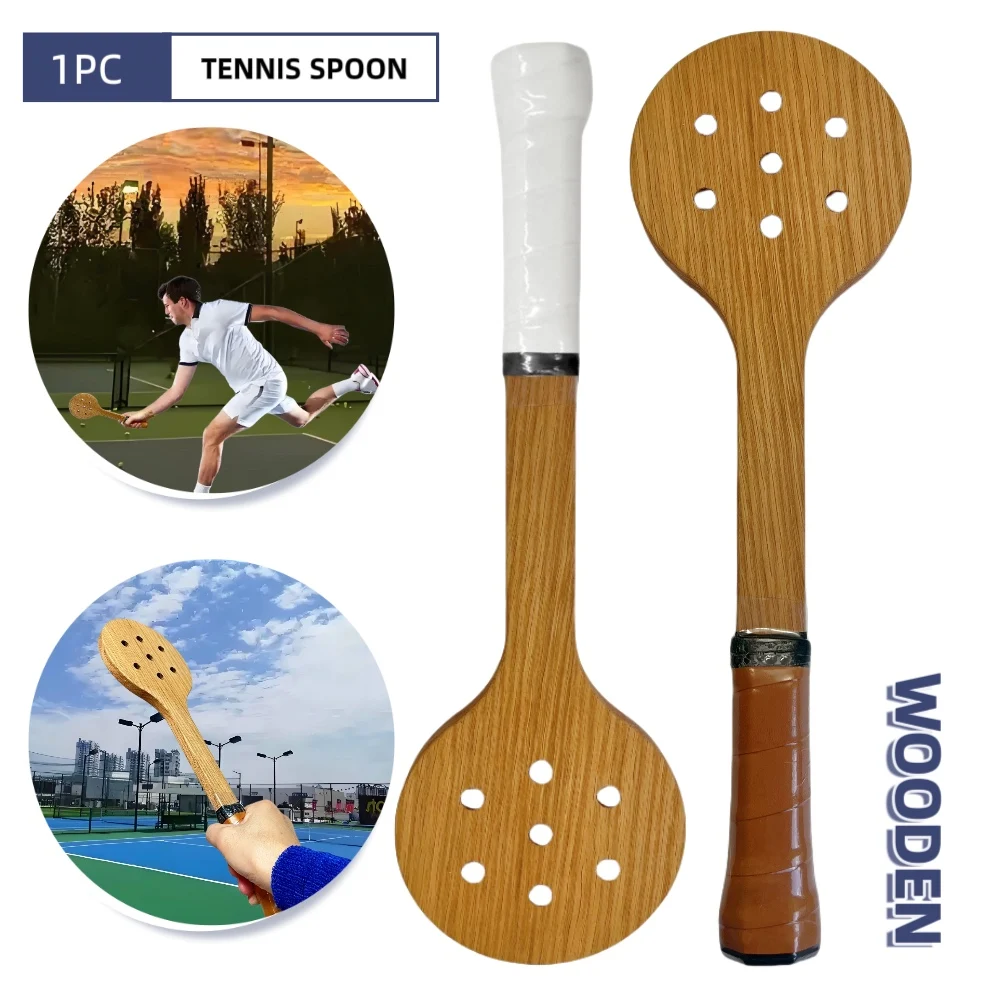 Wooden Tennis Spoon Tennis Racket Sweet Spot Trainer Tennis Training Aid Easy To Carry Grip Two-Color Optional
Wooden Tennis Spoon Tennis Racket Sweet Spot Trainer Tennis Training Aid Easy To Carry Grip Two-Color Optional