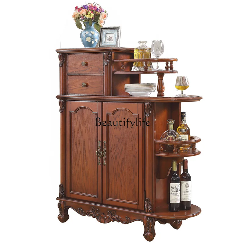 American solid wood entrance partition cabinet European foyer double-sided storage rack multi-functional room cabinet
American solid wood entrance partition cabinet European foyer double-sided storage rack multi-functional room cabinet