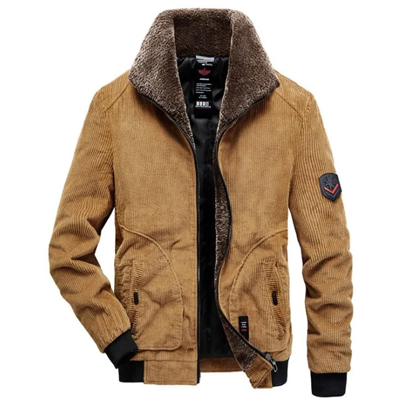 New corduroy cotton-padded jacket men's winter jacket jacket Thicken warm coat male 6XL
New corduroy cotton-padded jacket men's winter jacket jacket Thicken warm coat male 6XL