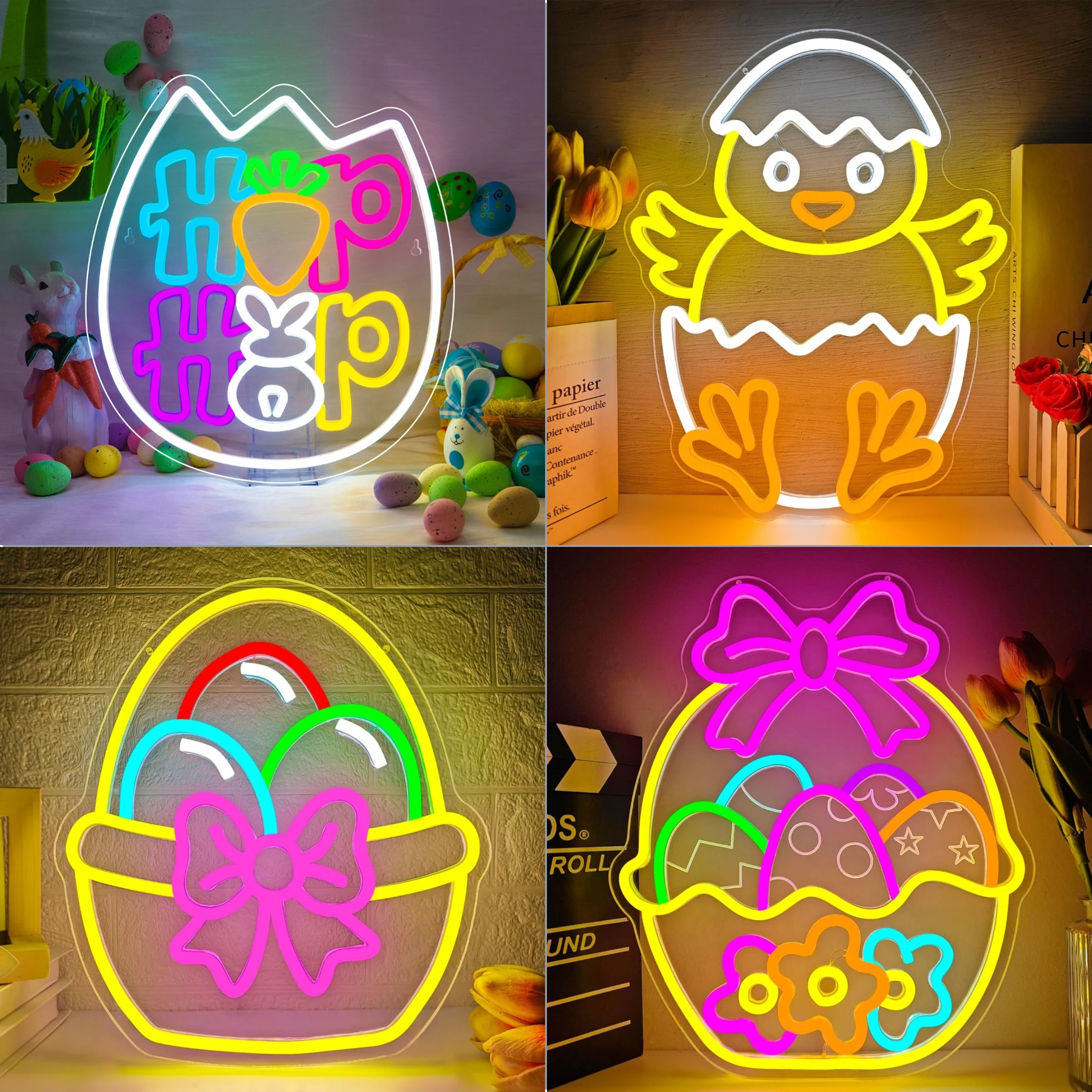 Easter Egg Neon Sign Kitchen Room Bedroom Party Home For Wall Decor Light Up Sign USB Powered Dimmable Gifts For Teens Families
Easter Egg Neon Sign Kitchen Room Bedroom Party Home For Wall Decor Light Up Sign USB Powered Dimmable Gifts For Teens Families
