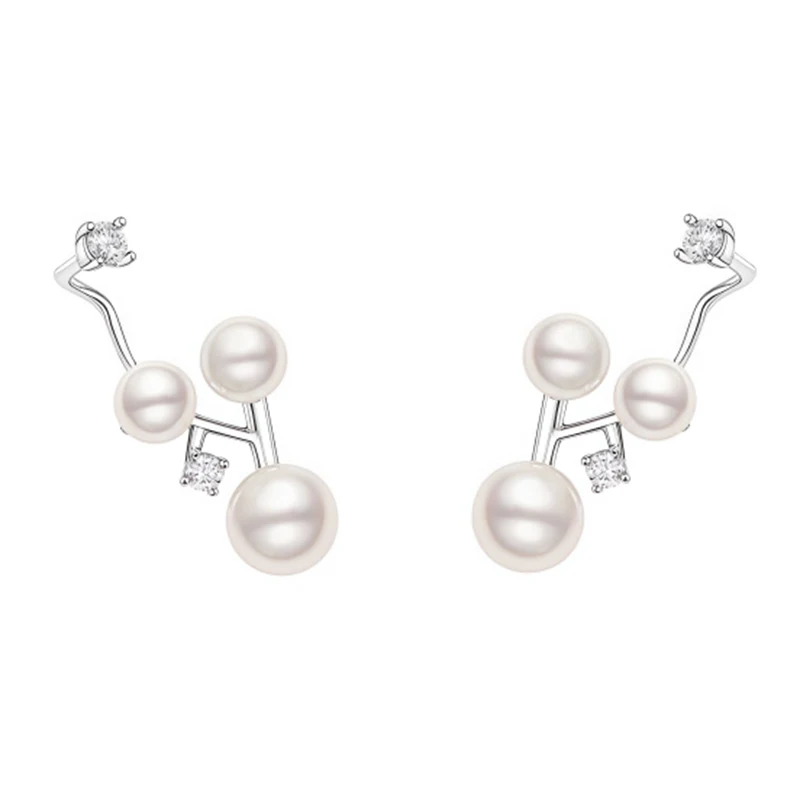 Серьги из стерлингового серебра 925 пробы с жемчугом и звездным небом, подвесные серьги в горошек со звездами и цирконием CZ, очаровательные ювелирные изделия для женщин 2025
Серьги из стерлингового серебра 925 пробы с жемчугом и звездным небом, подвесные серьги в горошек со звездами и цирконием CZ, очаровательные ювелирные изделия для женщин 2025