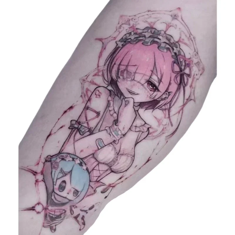 Початок жизни в другом мире, аниме, временные татуировки, мультяшный баран, боди-арт, водостойкая поддельная татуировка, наклейка для женщин и мужчин
Початок жизни в другом мире, аниме, временные татуировки, мультяшный баран, боди-арт, водостойкая поддельная татуировка, наклейка для женщин и мужчин