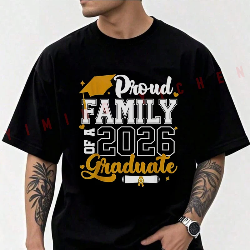 Funny Motorcycle Design - 2026 Graduate Proud Family T-shirt Summer Cotton Short Sleeve Casual Tops
Funny Motorcycle Design - 2026 Graduate Proud Family T-shirt Summer Cotton Short Sleeve Casual Tops