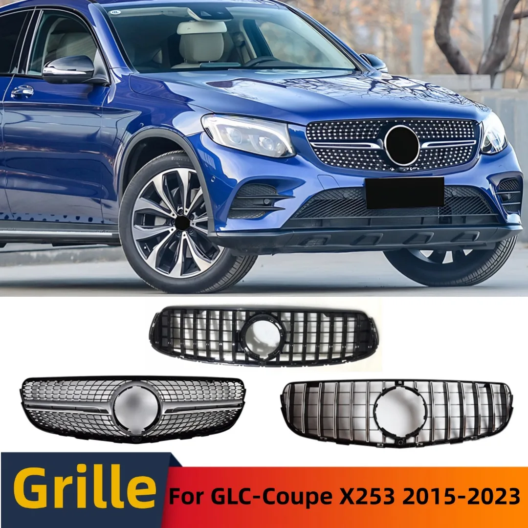 Front Grille Inlet Grill Hood Mesh Body Kit Tuning Accessories For Mercedes Benz GLC Coupe C253 X253 2015-2023 GT Stars Style
Front Grille Inlet Grill Hood Mesh Body Kit Tuning Accessories For Mercedes Benz GLC Coupe C253 X253 2015-2023 GT Stars Style