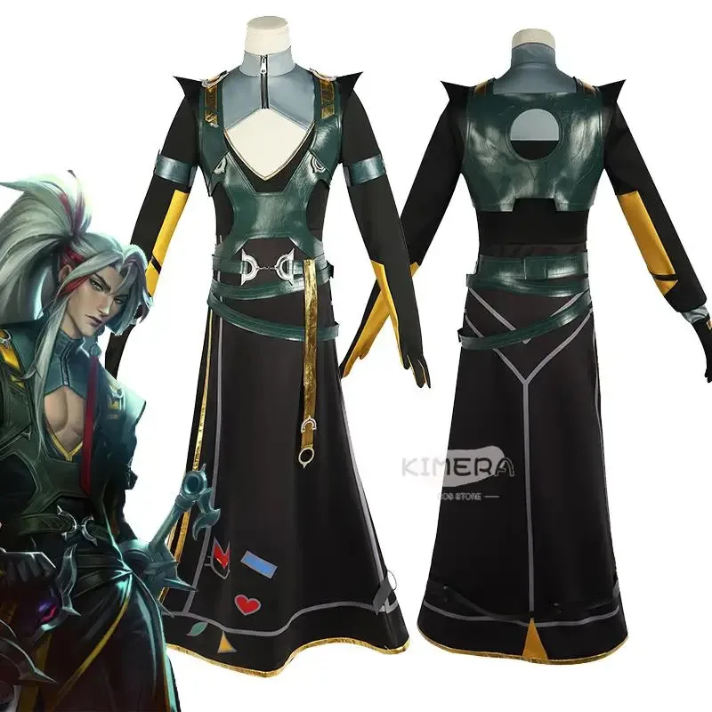 LOL HEARTSTEEL Yone Cosplay Costume Team Skin Anime Game Lengends Cosplay Halloween Party Event Outfit Mens Yone Suit Uniform
LOL HEARTSTEEL Yone Cosplay Costume Team Skin Anime Game Lengends Cosplay Halloween Party Event Outfit Mens Yone Suit Uniform