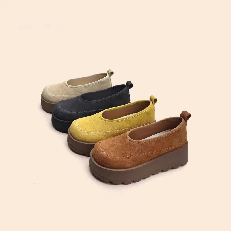 2025 Spring New Women's Shoes Fashion Comfortable Casual Shoes Shallow Platform Women's Shoes Height Increase Loafers
2025 Spring New Women's Shoes Fashion Comfortable Casual Shoes Shallow Platform Women's Shoes Height Increase Loafers