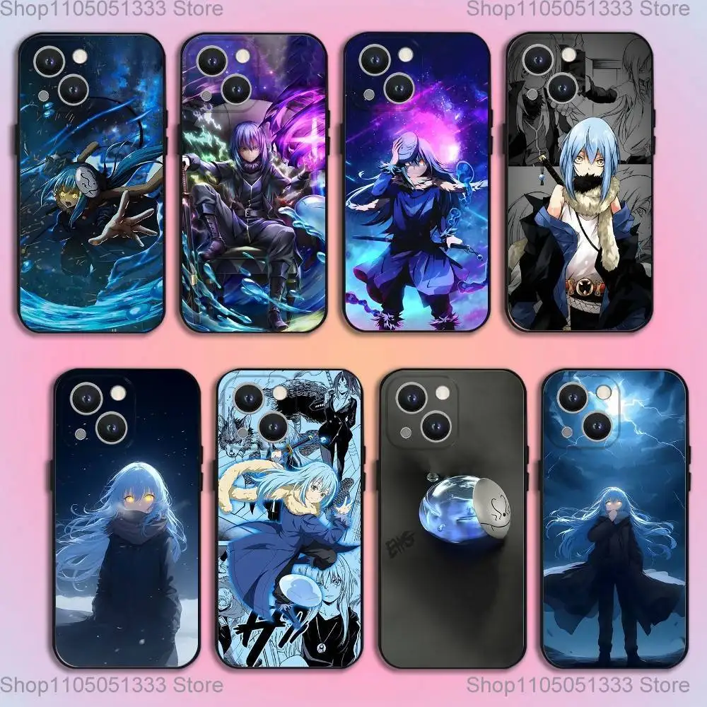T-Tensei Slime R-Rimuru Anime Phone Case For iPhone 16,15,14,13,12,11,Pro,XS,Max,XR,Plus,E,SE4,Mini Black Soft Cover
T-Tensei Slime R-Rimuru Anime Phone Case For iPhone 16,15,14,13,12,11,Pro,XS,Max,XR,Plus,E,SE4,Mini Black Soft Cover