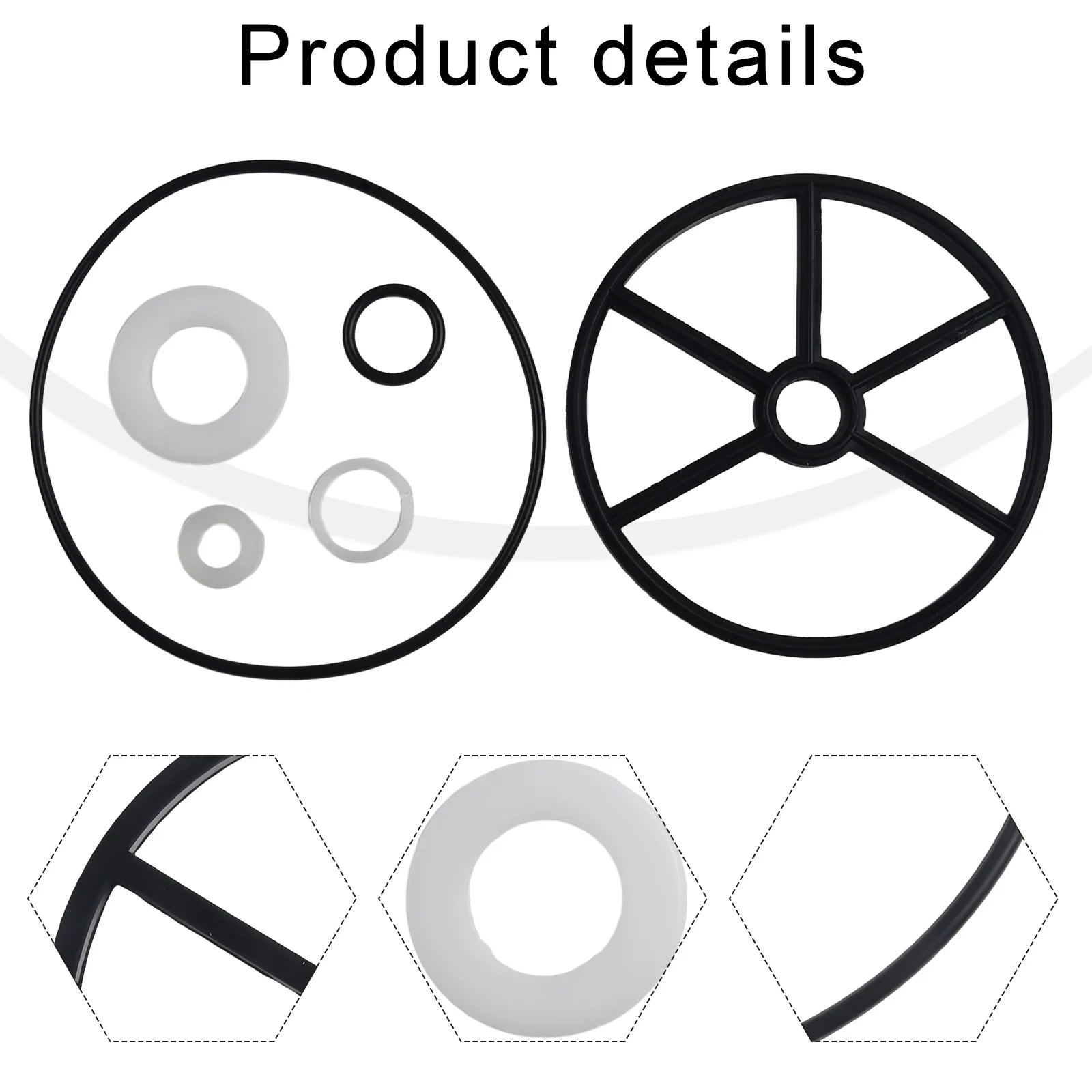 Replacement Spider Gasket Seal Kit For For Hayward Pool Filters SP0710 Series Complete Set with O Ring and Washers
Replacement Spider Gasket Seal Kit For For Hayward Pool Filters SP0710 Series Complete Set with O Ring and Washers