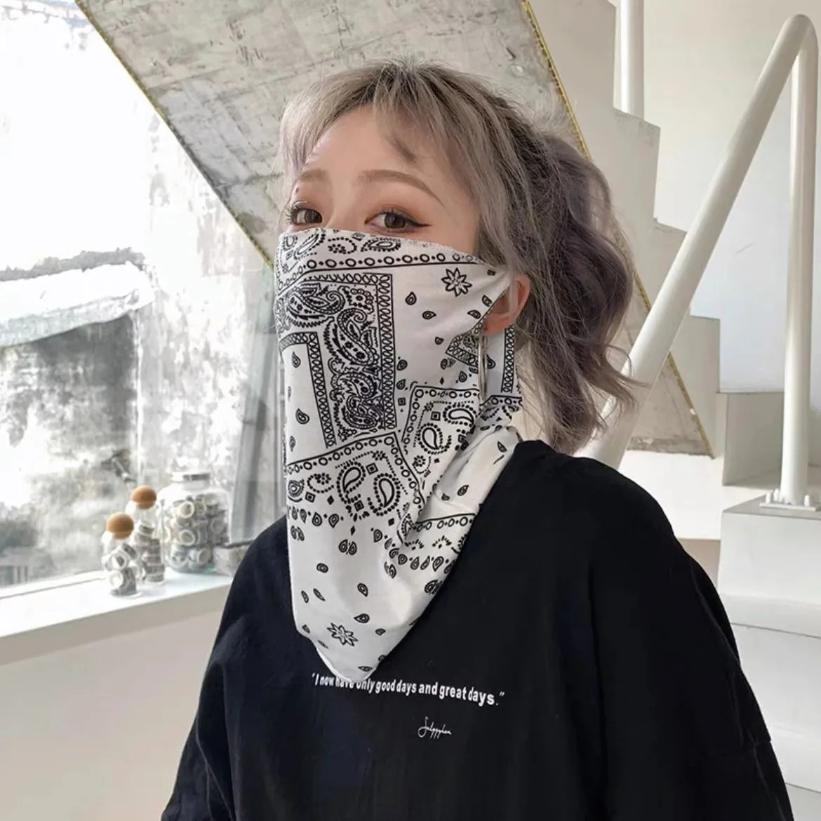 2025 HOT! Punk UV Shield Mask - Unisex Summer Face Neck Cover, Hip Hop Ear Scarf for Cycling/Sports (Streetwear Sun Protection)
2025 HOT! Punk UV Shield Mask - Unisex Summer Face Neck Cover, Hip Hop Ear Scarf for Cycling/Sports (Streetwear Sun Protection)