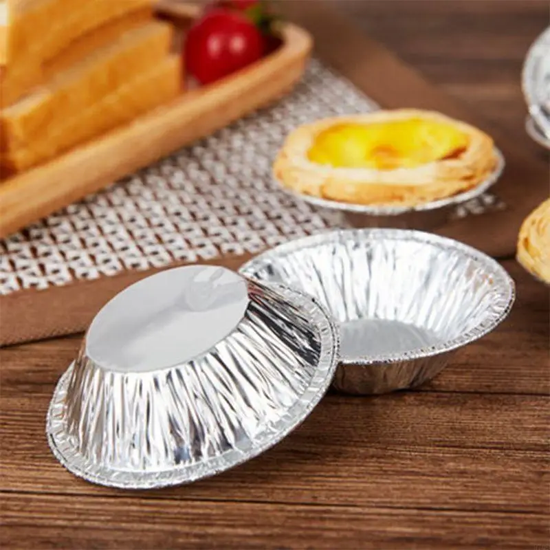 97QD 250pcs Disposable Aluminum Foil Baking Egg Tart Pan Cupcake for Case Plate Mold
97QD 250pcs Disposable Aluminum Foil Baking Egg Tart Pan Cupcake for Case Plate Mold