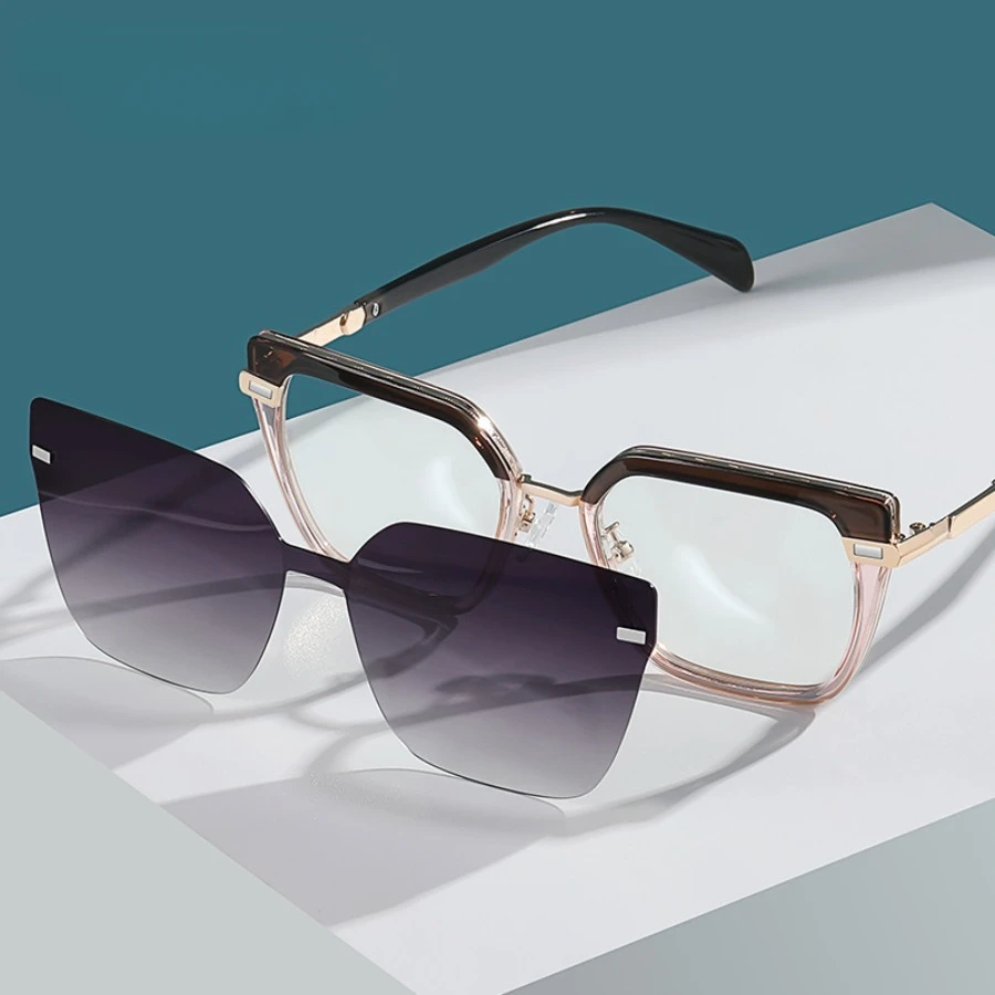 Magnetic Clip-On SunGlasses for Myopia | European Style Frames with Polarized Lenses | Multi-Scene Driving & Outdoor Sun Glasses
Magnetic Clip-On SunGlasses for Myopia | European Style Frames with Polarized Lenses | Multi-Scene Driving & Outdoor Sun Glasses