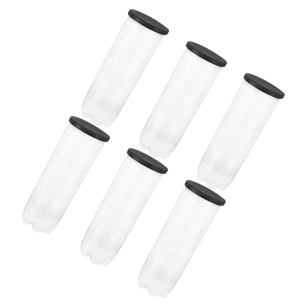 6pcs Tennis Cylinder Pcs PVC Transparent Ball Storage Tube Black Lid Sports Accessories Display Stand For Ball Outdoor Toys
6pcs Tennis Cylinder Pcs PVC Transparent Ball Storage Tube Black Lid Sports Accessories Display Stand For Ball Outdoor Toys