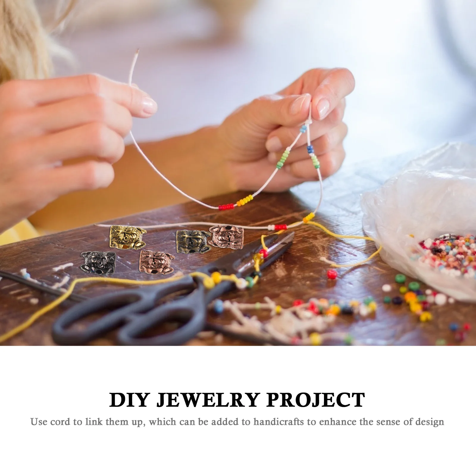 10 Pcs Small Alloy Dog Head Bracelet Accessories Jewelry Making Accessory for Charms
10 Pcs Small Alloy Dog Head Bracelet Accessories Jewelry Making Accessory for Charms