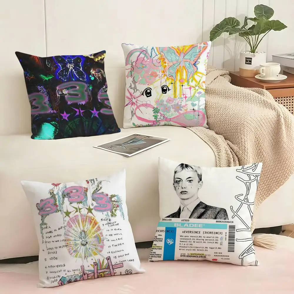 Cloud Rap Bladee 333 Pop Square Double-Sided printed Pillow Case Bedroom Bedside Pillow Sofa Cushion Cover Gift
Cloud Rap Bladee 333 Pop Square Double-Sided printed Pillow Case Bedroom Bedside Pillow Sofa Cushion Cover Gift