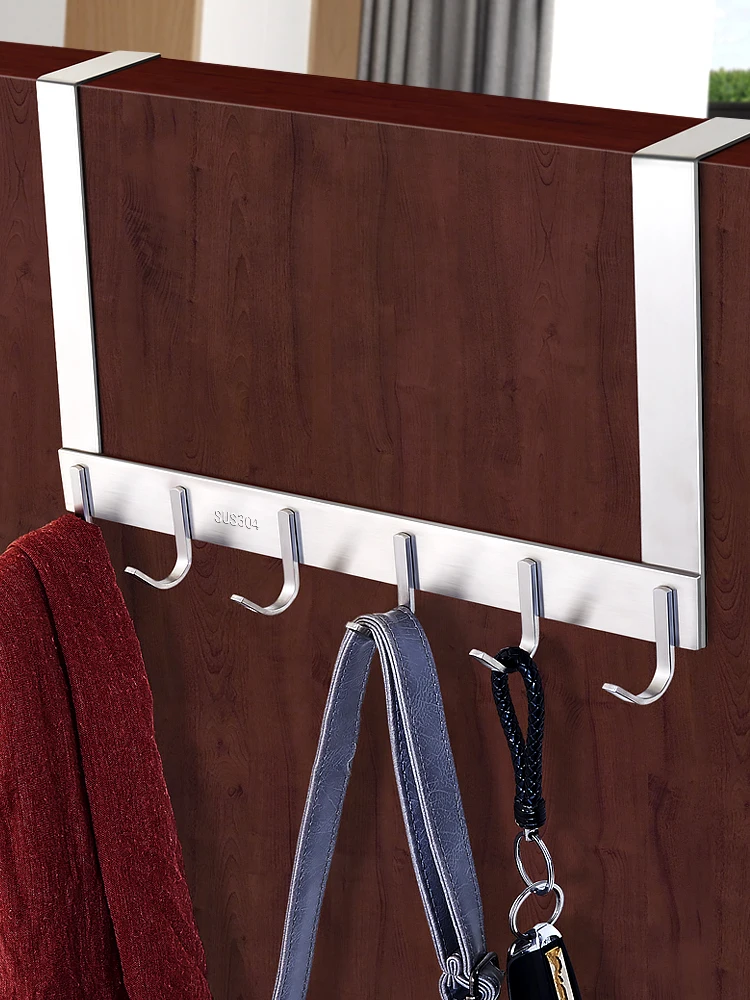 304 stainless steel door back hook, bedroom door hanging hanger, non perforated door back hanging hook, clothes and hat hook
304 stainless steel door back hook, bedroom door hanging hanger, non perforated door back hanging hook, clothes and hat hook