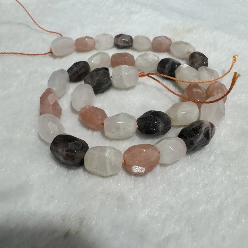 PANGEM Natural Multi Moonstone Beads 9-13mm Faceted Nugget Loose Gemstone for DIY Jewelry Making 15.5 Inch
PANGEM Natural Multi Moonstone Beads 9-13mm Faceted Nugget Loose Gemstone for DIY Jewelry Making 15.5 Inch