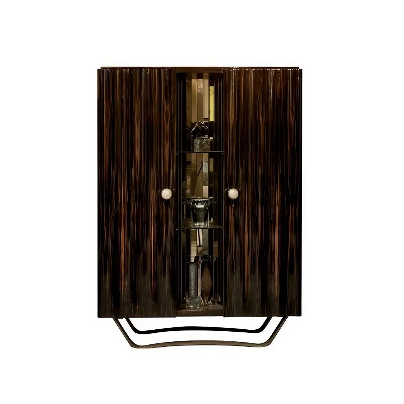 Light luxury and high-end, solid wood wine cabinet living room, dining side cabinet modern high-end sense, glass locker
Light luxury and high-end, solid wood wine cabinet living room, dining side cabinet modern high-end sense, glass locker