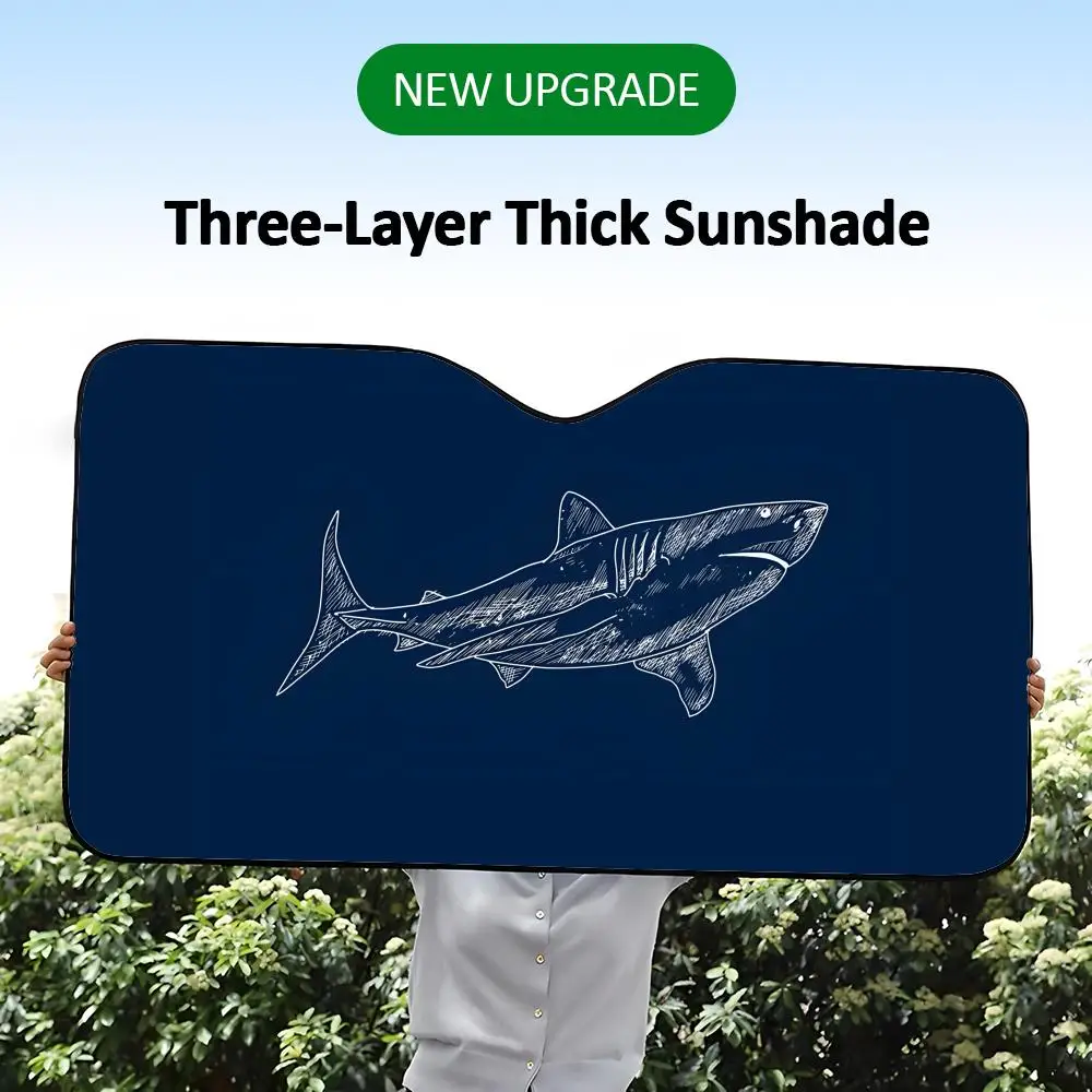 Stylish Serene Artistic Blue Sea Art Sun Visor Daily Car Sun Visor Aluminum Foil Heat Insulation UV Protection
Stylish Serene Artistic Blue Sea Art Sun Visor Daily Car Sun Visor Aluminum Foil Heat Insulation UV Protection