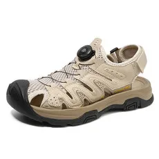 Summer Men Sandals Genuine Leather Mens Casual Shoes Outdoor Men Leather Sandals for Men Beach Shoes Roman Shoes Plus Size 38-48
Summer Men Sandals Genuine Leather Mens Casual Shoes Outdoor Men Leather Sandals for Men Beach Shoes Roman Shoes Plus Size 38-48