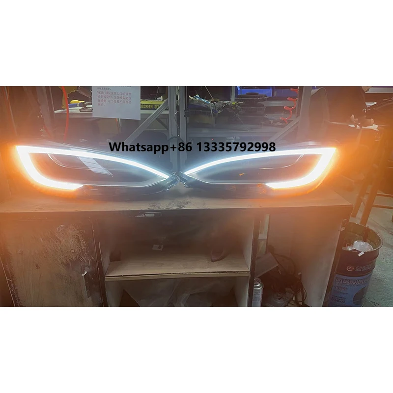 Headlight Assembly Retrofitting Old Models to Upgrade New LED Models for tesla Model S 2021-2026models Led Headlight
Headlight Assembly Retrofitting Old Models to Upgrade New LED Models for tesla Model S 2021-2026models Led Headlight