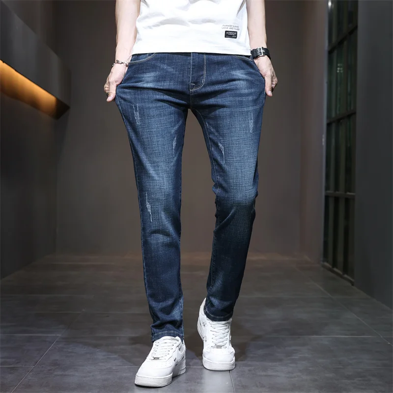2024 New Men Casual Jeans High Quality Daily Holiday Travel Straight Micro-stretch Trousers
2024 New Men Casual Jeans High Quality Daily Holiday Travel Straight Micro-stretch Trousers