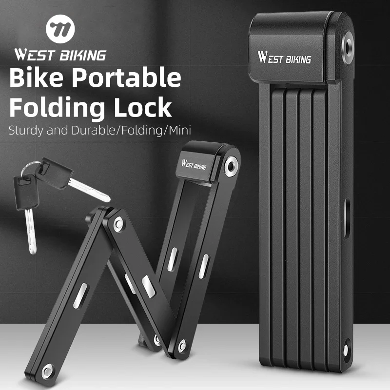 Складной Замок WEST BIKING с защитой от кражи, портативный мини-замок безопасности для велосипеда, высокопрочный, водонепроницаемый, для мотоцикла, электровелосипеда
Складной Замок WEST BIKING с защитой от кражи, портативный мини-замок безопасности для велосипеда, высокопрочный, водонепроницаемый, для мотоцикла, электровелосипеда