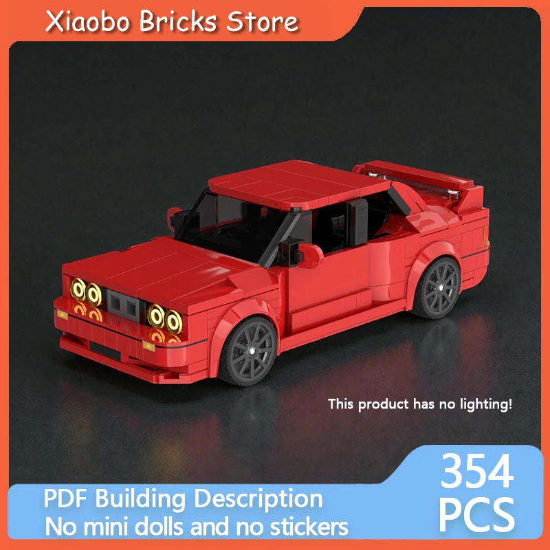 City Car Speed Racing Model MOC Building Bricks Sportscar Red M3E30 Modular Technology Gifts Holiday Assemble Children Toys Suit
City Car Speed Racing Model MOC Building Bricks Sportscar Red M3E30 Modular Technology Gifts Holiday Assemble Children Toys Suit