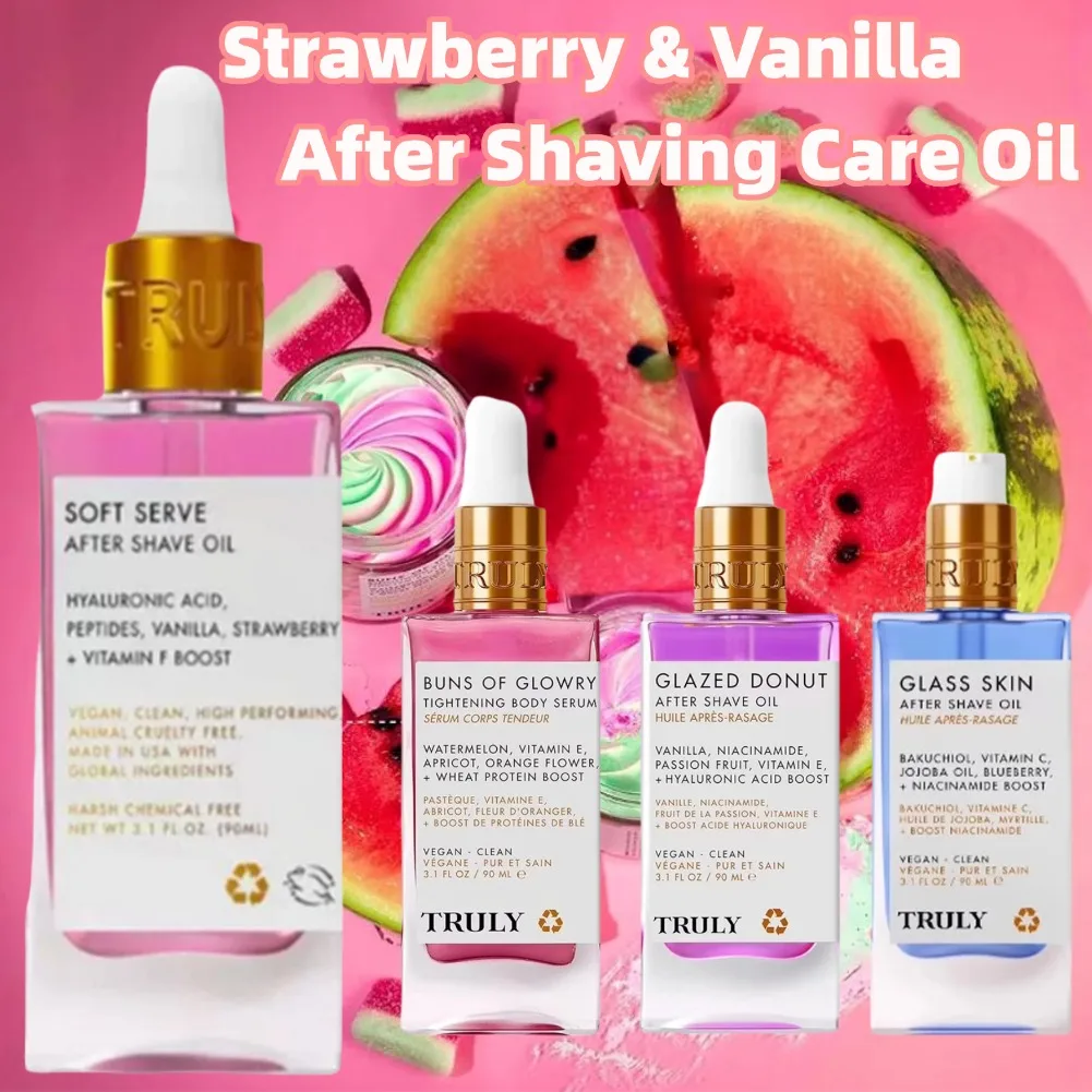Масло для ухода после бритья TRULY с экстрактом клубники для женщин: увлажнение, смягчение, глубокое восстановление и питание кожи.
Масло для ухода после бритья TRULY с экстрактом клубники для женщин: увлажнение, смягчение, глубокое восстановление и питание кожи.