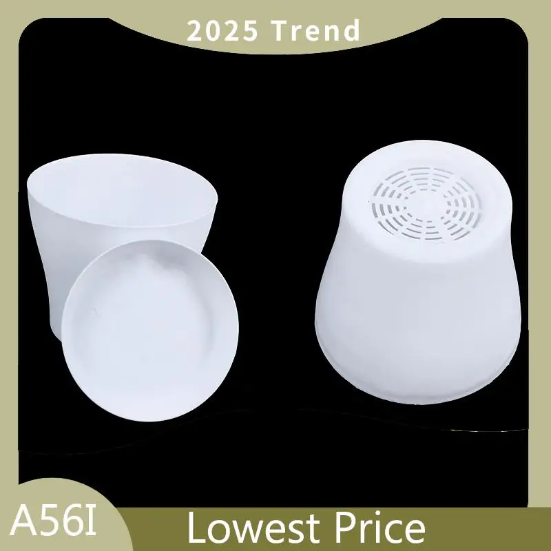 ABDD 2Pcs Plastic Plant Flower Pot Planter With Saucer Tray Round Gloss Home Garden Decor, White Upper Caliber - 10Cm / 3.94 Inc
ABDD 2Pcs Plastic Plant Flower Pot Planter With Saucer Tray Round Gloss Home Garden Decor, White Upper Caliber - 10Cm / 3.94 Inc