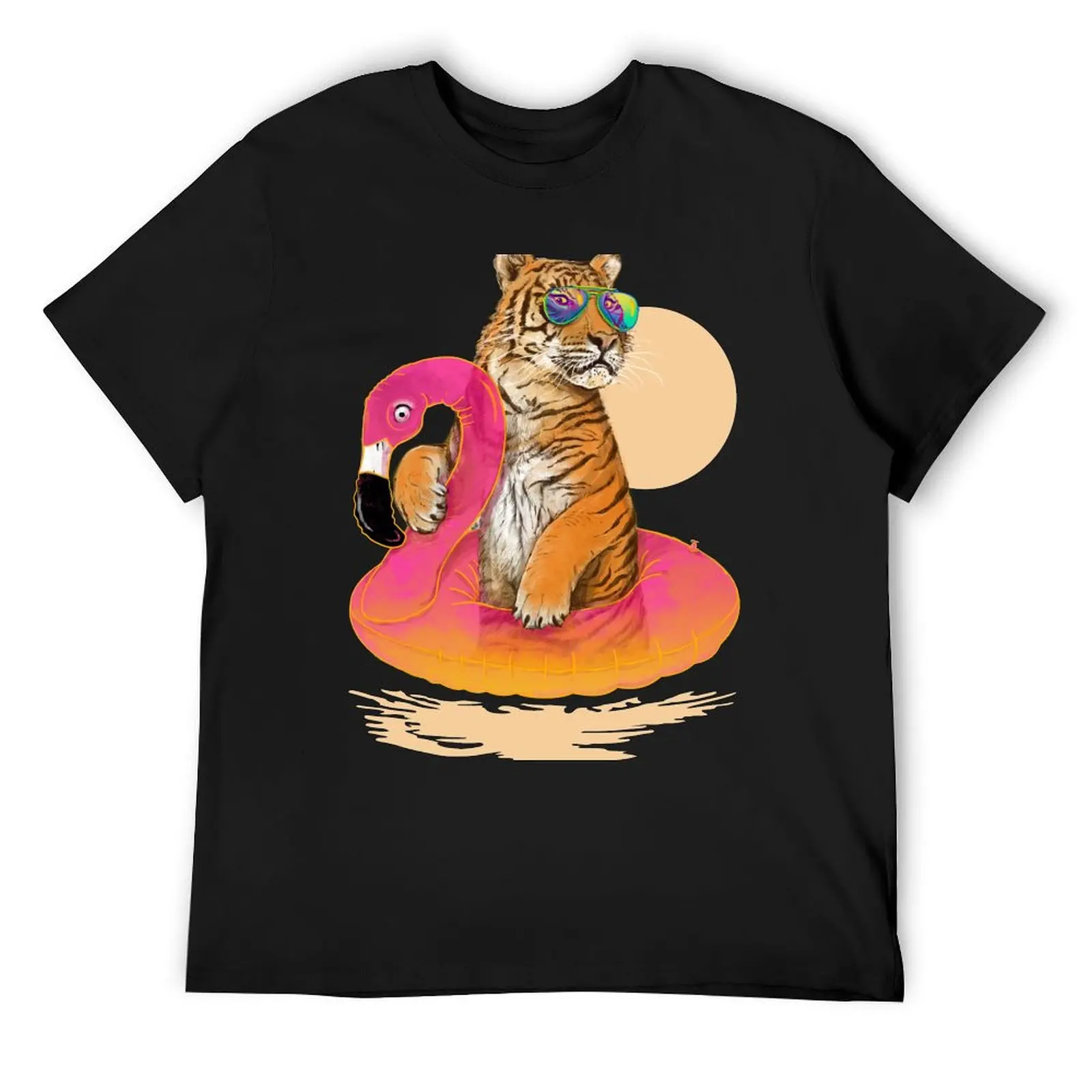 Chillin, Flamingo Tiger T-Shirt Luxury man oversized graphic tee cotton man t-shirts blue archive clothing for men
Chillin, Flamingo Tiger T-Shirt Luxury man oversized graphic tee cotton man t-shirts blue archive clothing for men