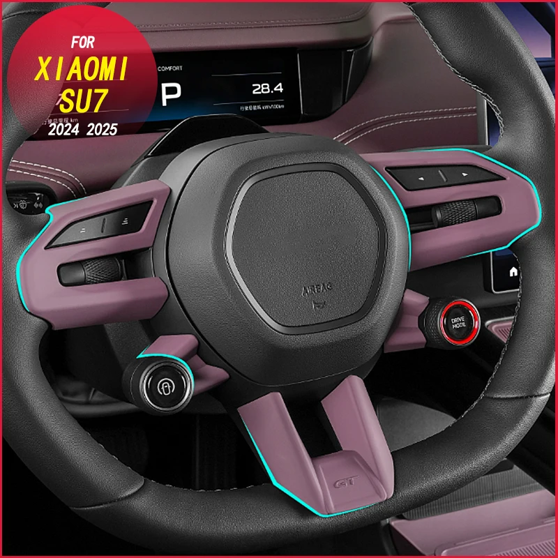 FOR XIAOMI SU7 2024 2025 DIY color changing patch protective cover for car interior decoration accessories, steering wheel
FOR XIAOMI SU7 2024 2025 DIY color changing patch protective cover for car interior decoration accessories, steering wheel