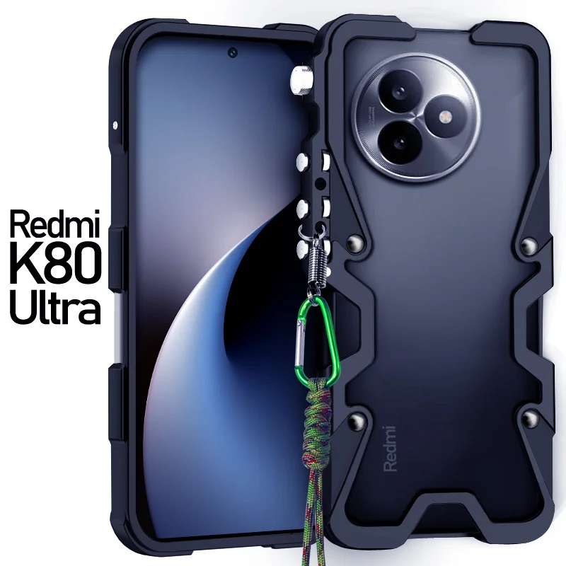 Luxury Armor Metal Aluminum Phone Case Bumper For Redmi K90 K80 K70 K60 K50 K40 Pro Ultra Mechanical Purely Handmade Skull Cover
Luxury Armor Metal Aluminum Phone Case Bumper For Redmi K90 K80 K70 K60 K50 K40 Pro Ultra Mechanical Purely Handmade Skull Cover