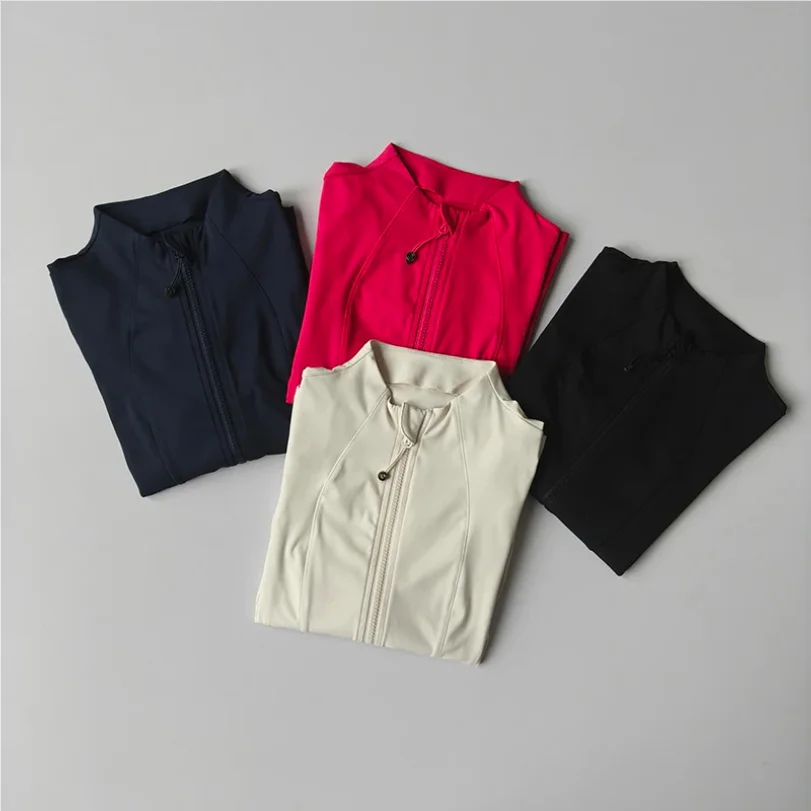 Outdoor Running Jacket for Women Naked Feeling Slim Fit Zip Up Long Sleeve for Training
Outdoor Running Jacket for Women Naked Feeling Slim Fit Zip Up Long Sleeve for Training