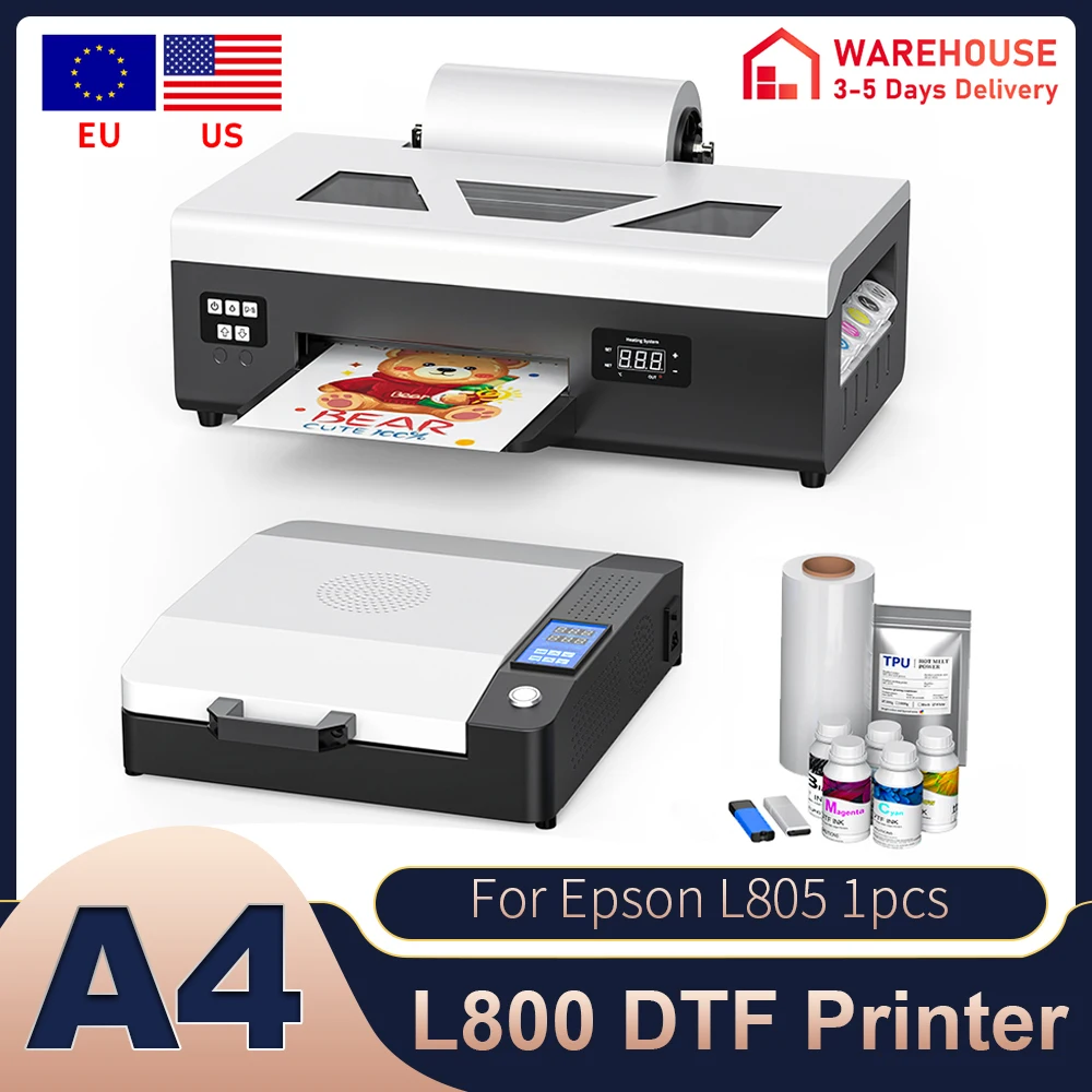 Принтер A4 DTF для Epson L805 Impressora A4, прямой для пленочных принтеров, 8-дюймовый принтер DTF для футболок, толстовок, обуви, сумок
Принтер A4 DTF для Epson L805 Impressora A4, прямой для пленочных принтеров, 8-дюймовый принтер DTF для футболок, толстовок, обуви, сумок