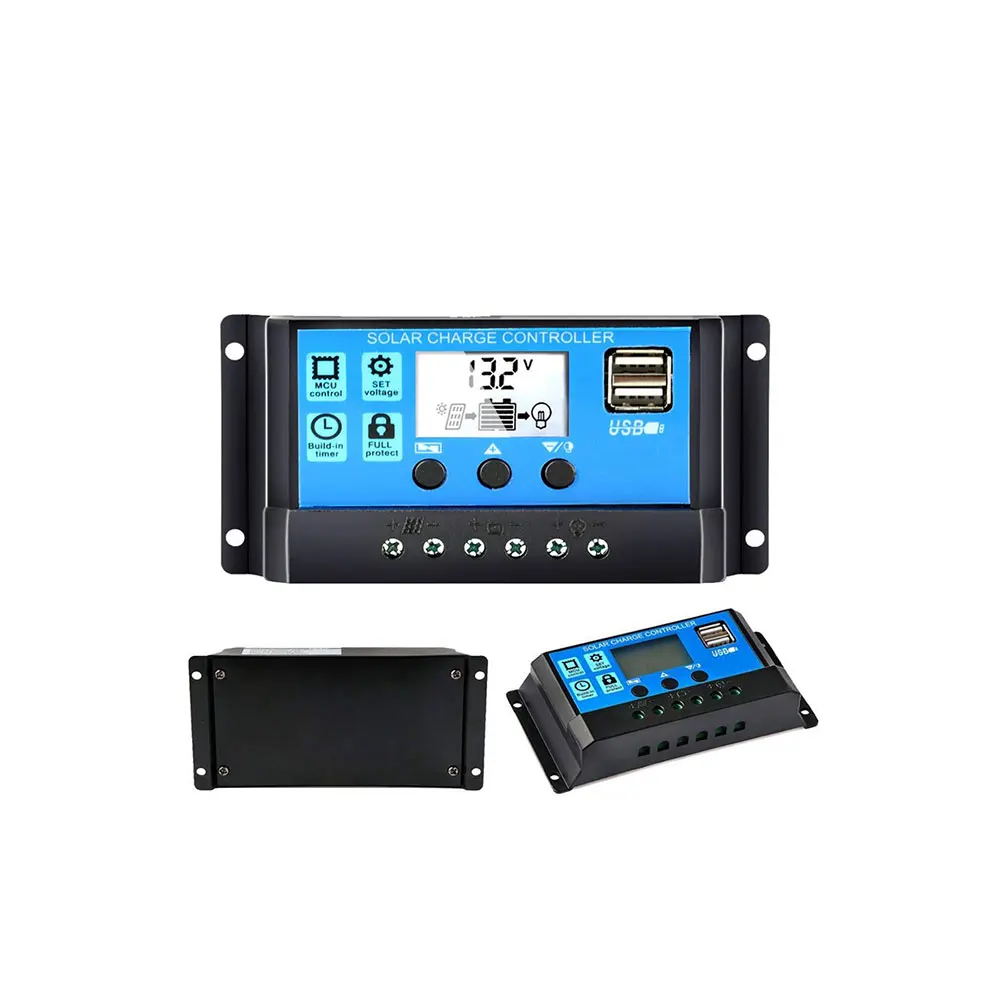 30A Solar Charge Controller 12V PWM Regulator Dual USB 5V 2A Output Heat Dissipation Easy Installation Home
30A Solar Charge Controller 12V PWM Regulator Dual USB 5V 2A Output Heat Dissipation Easy Installation Home