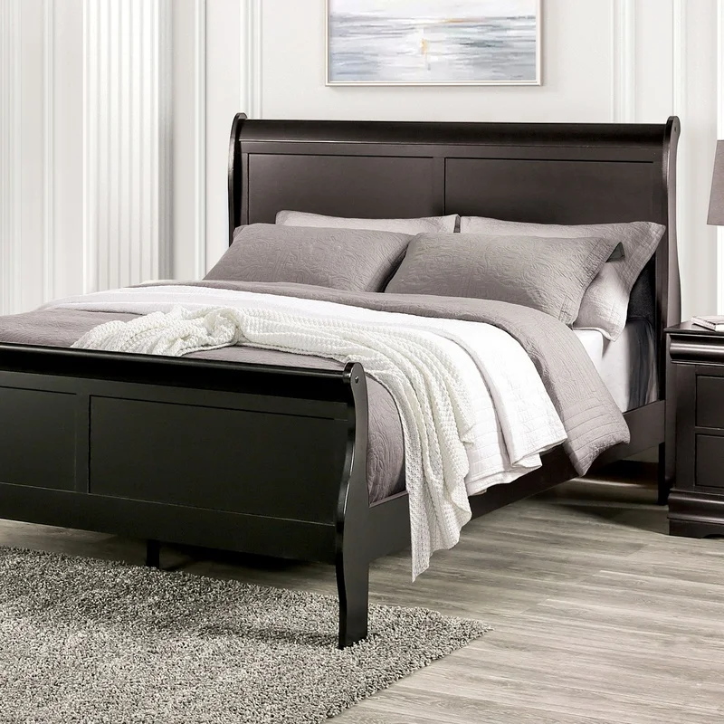 Louis Philippe Style Wooden Bed Feet Bracket for Twin Size Bedroom Furniture
Louis Philippe Style Wooden Bed Feet Bracket for Twin Size Bedroom Furniture