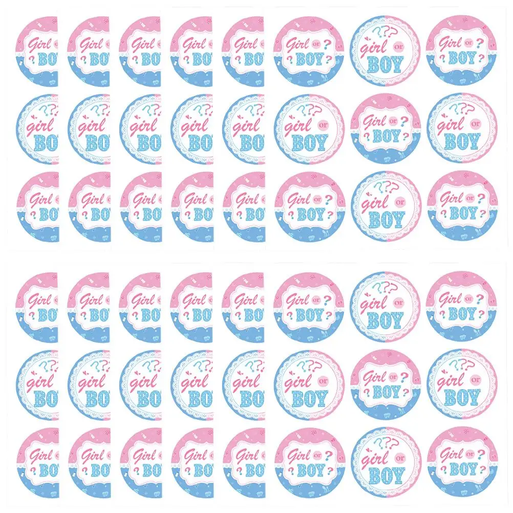 Baby Stickers Gender Reveal Party Decorations Self Adhesive Paper Bag Gift Bag Supplies Round Stickers Candy Cookie
Baby Stickers Gender Reveal Party Decorations Self Adhesive Paper Bag Gift Bag Supplies Round Stickers Candy Cookie