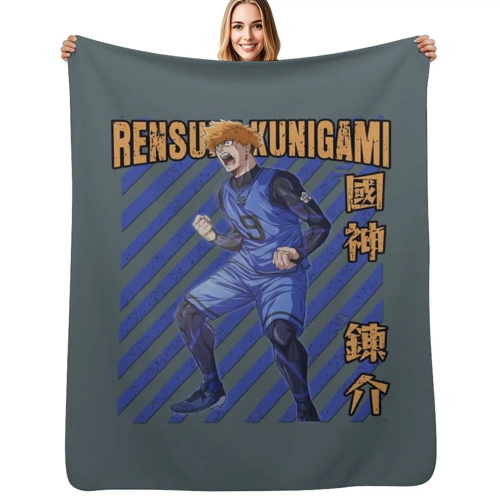 Rensuke Kunigami Blue Lock Anime Throw Blanket Tourist Single wednesday Blanket
Rensuke Kunigami Blue Lock Anime Throw Blanket Tourist Single wednesday Blanket