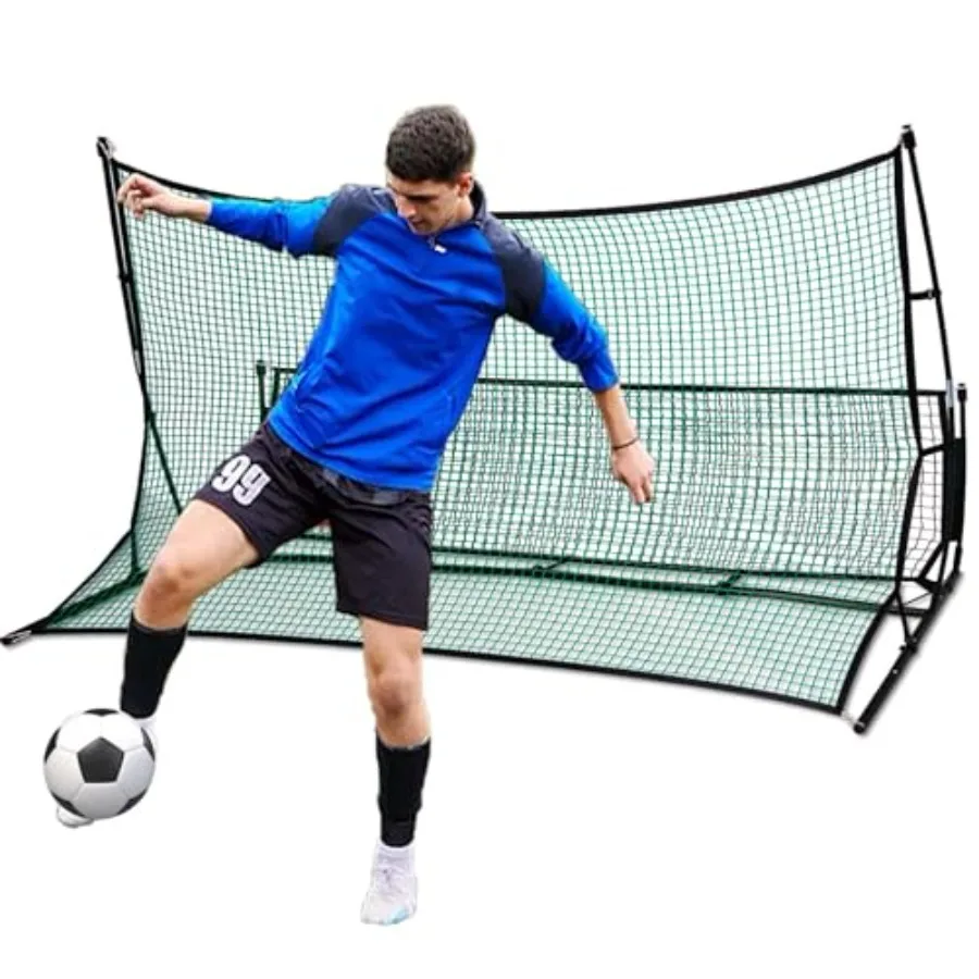 2in1 Soccer Rebounder Net - 7x4x3 FT Folding Quickplay Trainer Equipment for Backyard Youth Adults Practice Set
2in1 Soccer Rebounder Net - 7x4x3 FT Folding Quickplay Trainer Equipment for Backyard Youth Adults Practice Set