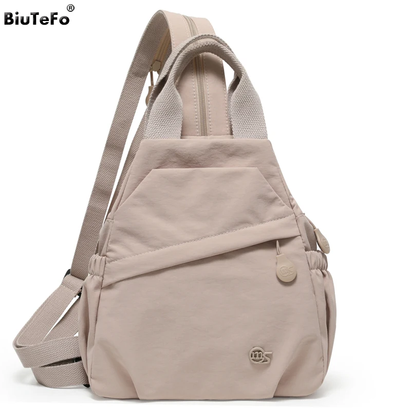 Fashion Commuter Backpack Women Waterproof Nylon Daypack Simple Ladies Shoulder Bag Lightweight Multifunction Travel Rucksack
Fashion Commuter Backpack Women Waterproof Nylon Daypack Simple Ladies Shoulder Bag Lightweight Multifunction Travel Rucksack