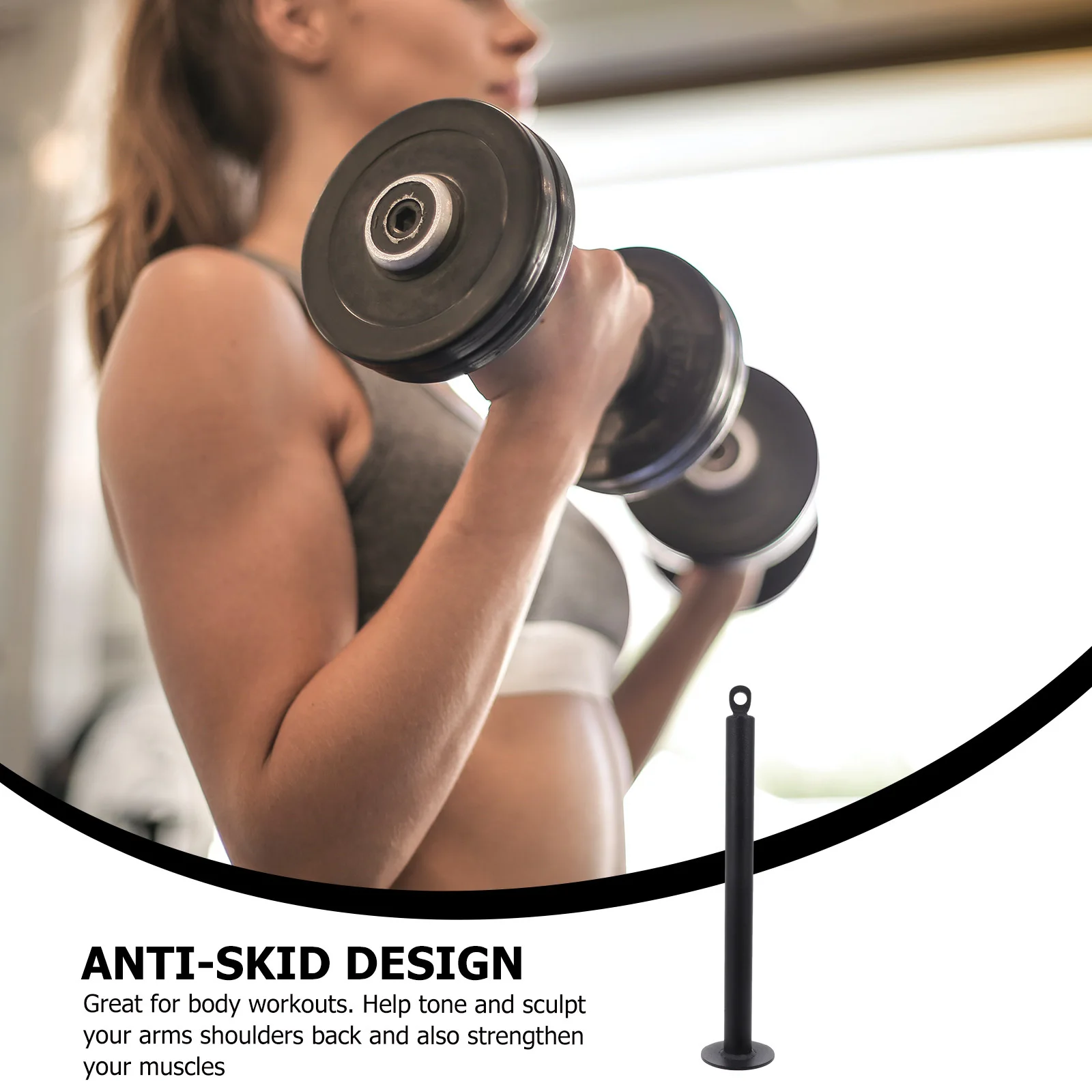 1Pcs Barbell Rod Durable Fitness Lever Tone Sculpt Arms Shoulders Back Gift Dumbbell Bearing Bar Integrated Fitness Tool
1Pcs Barbell Rod Durable Fitness Lever Tone Sculpt Arms Shoulders Back Gift Dumbbell Bearing Bar Integrated Fitness Tool