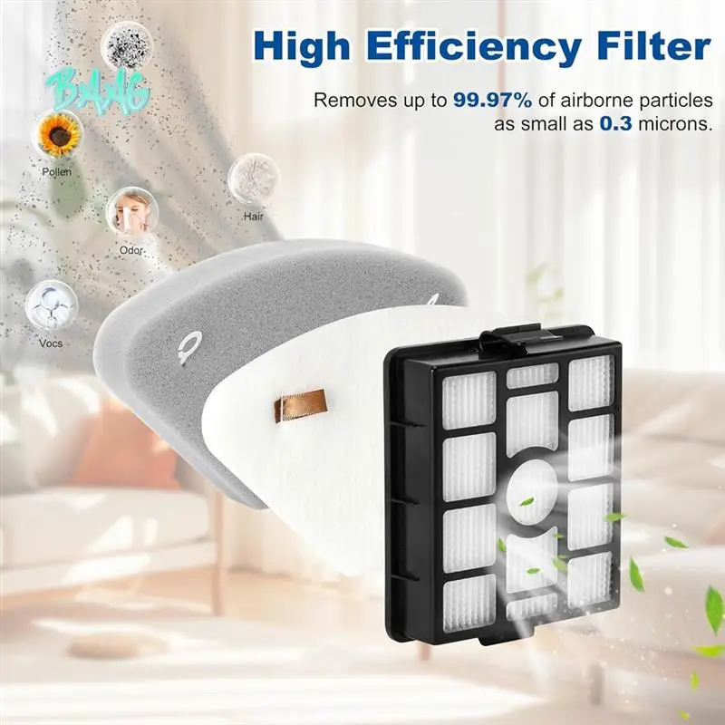 BAAG-For Shark IP3251/IP3251C/IP3252/IP3251EUT Vacuum Cleaner Filter And Filter Cotton Base Station Filter Replacement Part
BAAG-For Shark IP3251/IP3251C/IP3252/IP3251EUT Vacuum Cleaner Filter And Filter Cotton Base Station Filter Replacement Part