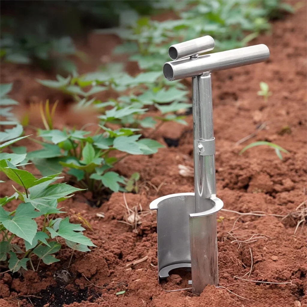 Stainless Steel Bulb Planter Tool Side Opening Transplanter Heavy Duty Soil Auger for Corn Vegetable Fruit Tree Garden Farming
Stainless Steel Bulb Planter Tool Side Opening Transplanter Heavy Duty Soil Auger for Corn Vegetable Fruit Tree Garden Farming