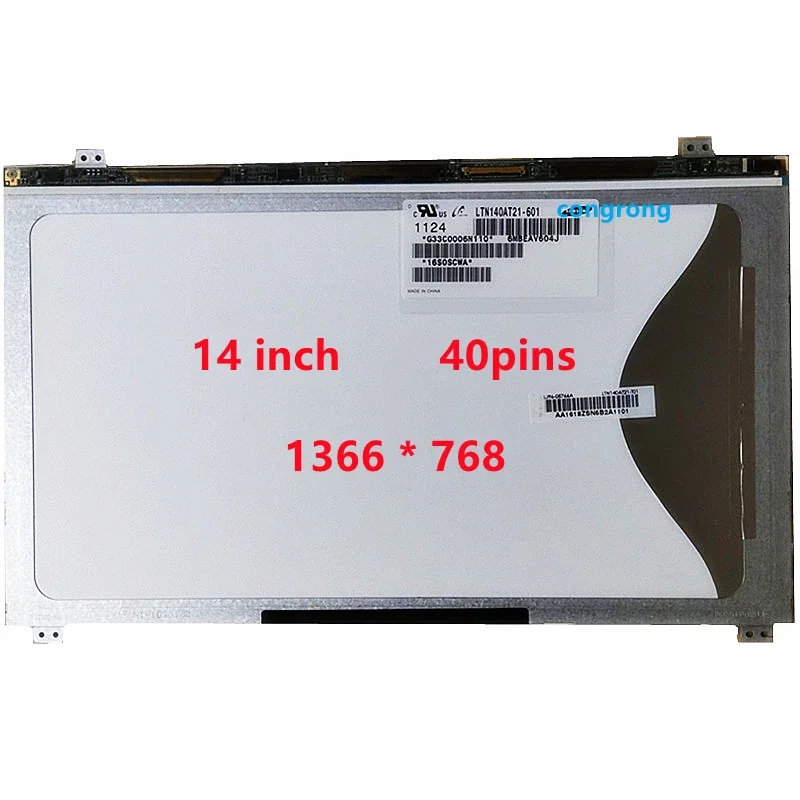 Laptop LCD Screen For Samsung NP Q468C 300E4A Q470 305V4A SF410 LTN140AT21-801 LTN140AT21-802 LTN140At21-001 002 Display Panel
Laptop LCD Screen For Samsung NP Q468C 300E4A Q470 305V4A SF410 LTN140AT21-801 LTN140AT21-802 LTN140At21-001 002 Display Panel