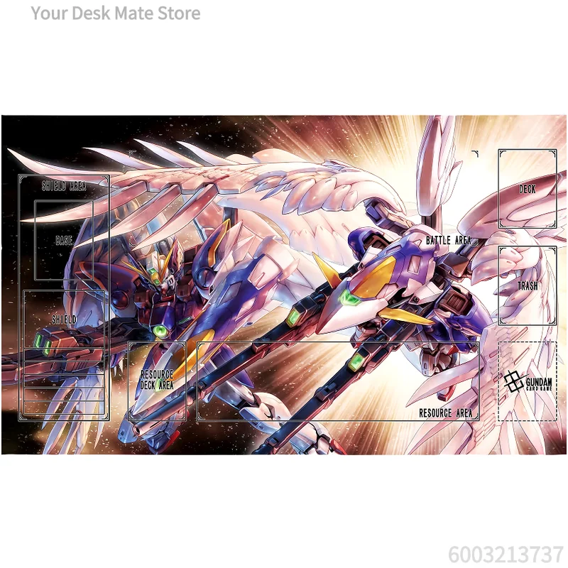 Gundam Wing Zero TCG Playmat with Zones Large Desk Mat for Gundam Card Game
Gundam Wing Zero TCG Playmat with Zones Large Desk Mat for Gundam Card Game