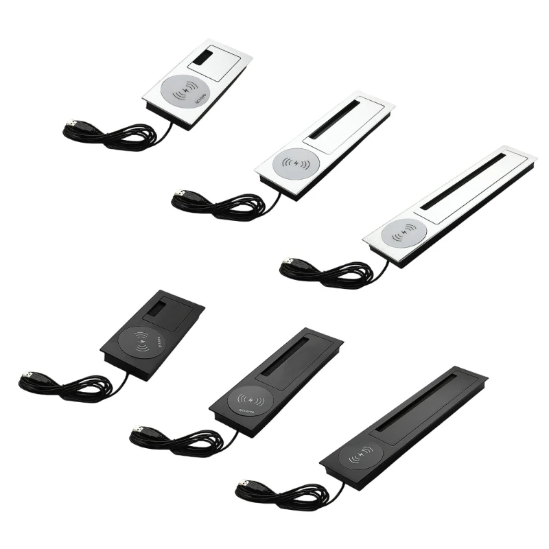Sleek Black Wire Management Box with Wireless Charging Keep Your Desk Clean Wireless Charging Desktop Cable Box Home Use
Sleek Black Wire Management Box with Wireless Charging Keep Your Desk Clean Wireless Charging Desktop Cable Box Home Use