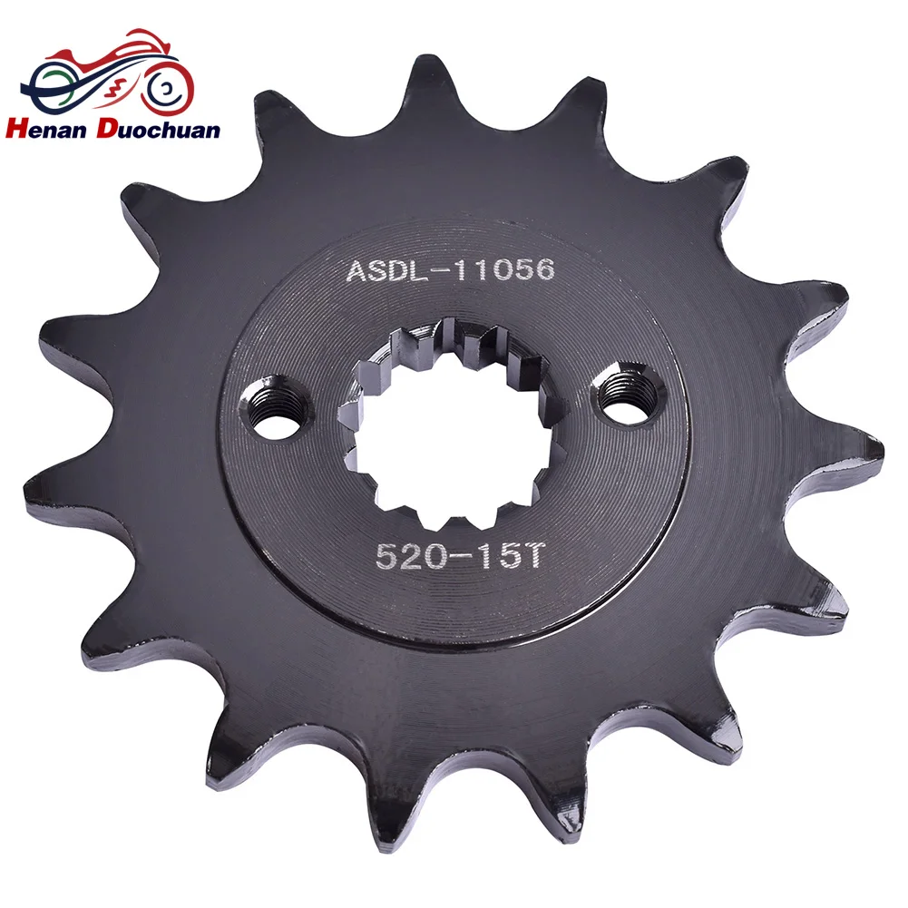 520 15T Motorcycle Front Sprocket for KT/M 390 Duk ABS 2013-2022 390 RC 2014-2020 390RC R 2018 390 Adventure 2020
520 15T Motorcycle Front Sprocket for KT/M 390 Duk ABS 2013-2022 390 RC 2014-2020 390RC R 2018 390 Adventure 2020